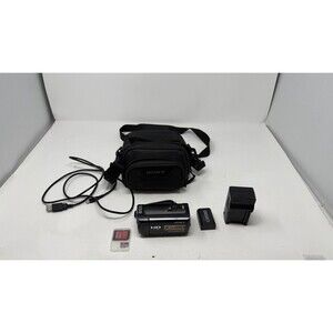 Sony HDR-CX100 Handycam Digital Camcorder Black Battery/Charger CLEAN TESTED